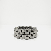 Hex nuts stainless steel bracelet