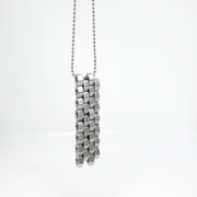 Men bold stainless steel pendant