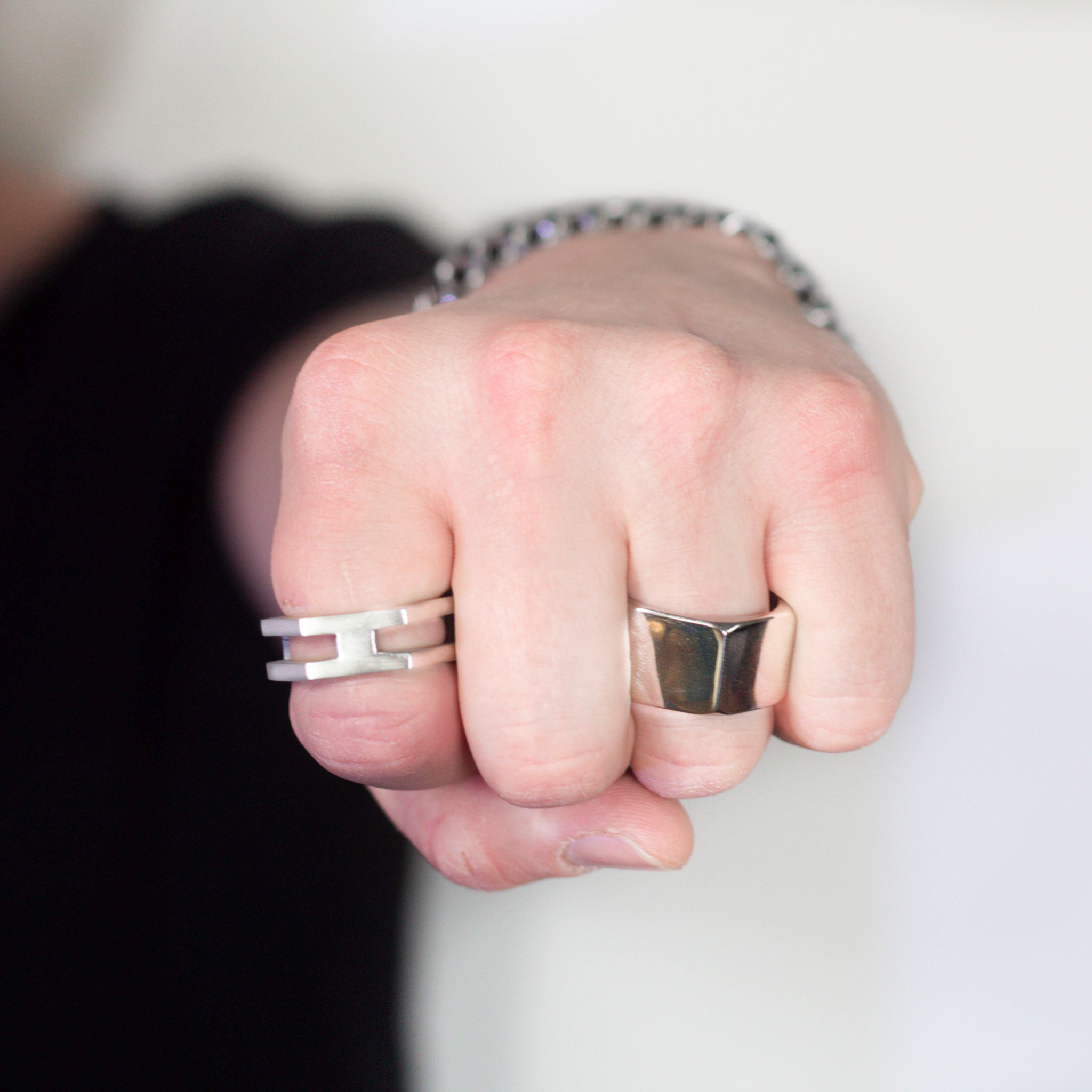 Men statement rings collection The Rings Hexagonjewelry